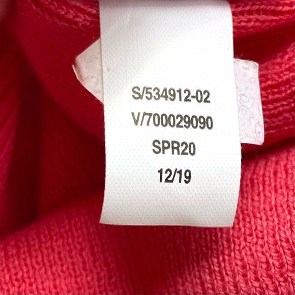 NWOT Banana Republic Factory Open Front Crop Pink Cardigan Sz L - Picture 9 of 9